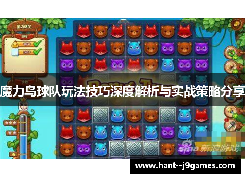 魔力鸟球队玩法技巧深度解析与实战策略分享